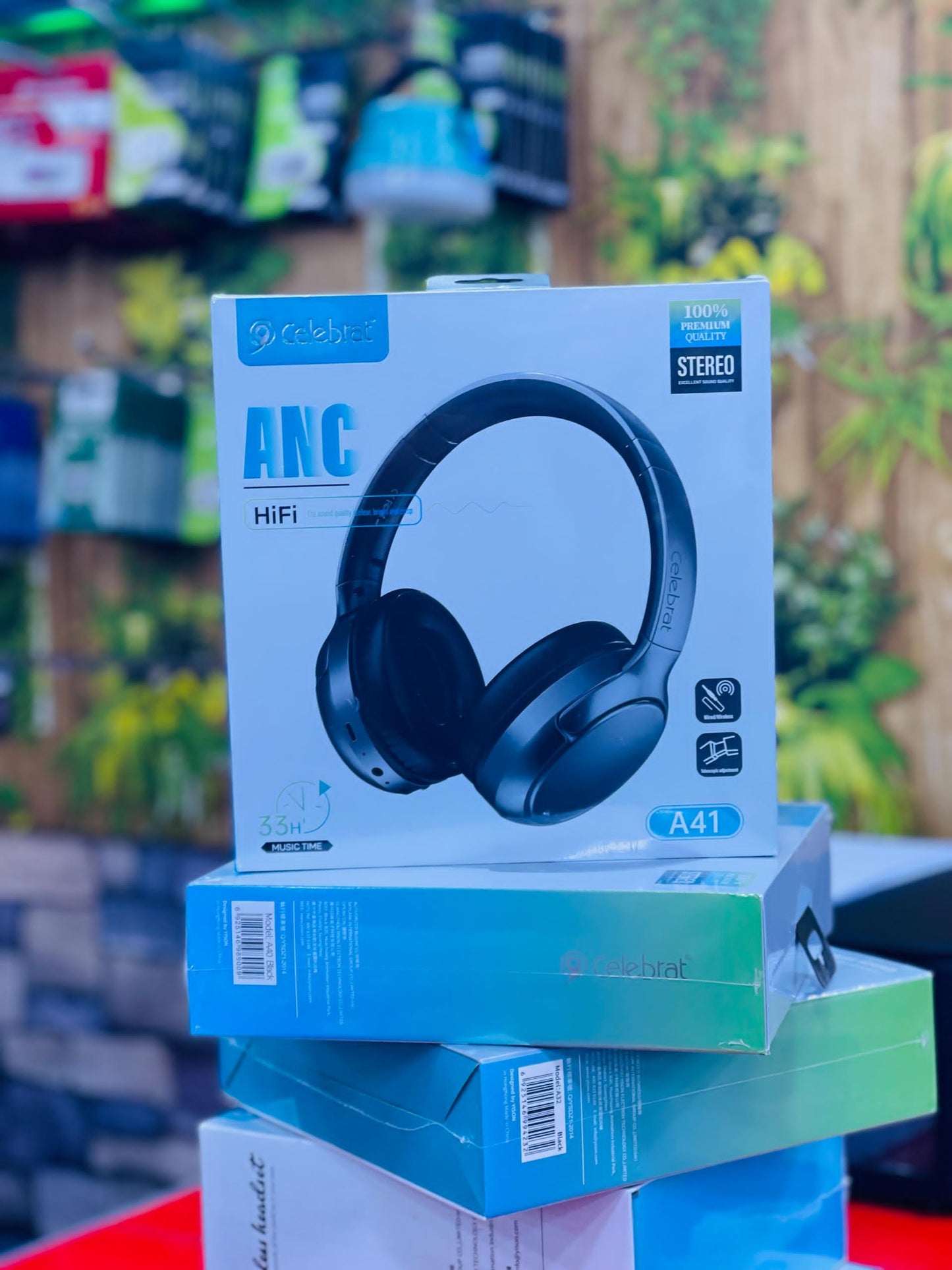 ANC HiFi Stereo A41 Wireless headset