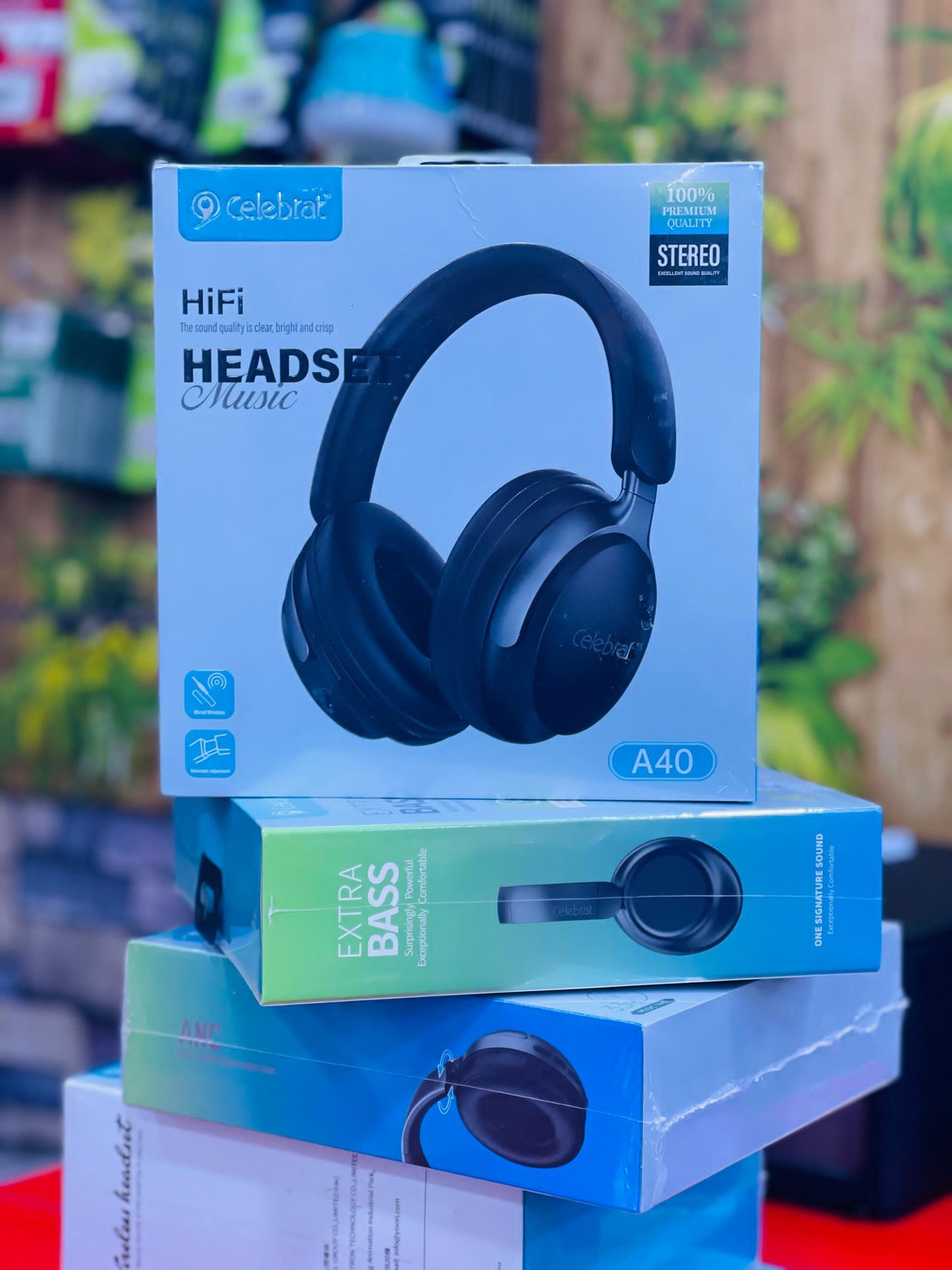 HiFi Headset Music A40